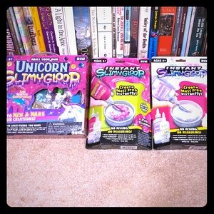 Brand New Slimy Gloop Shimmer, Unicorn & Mystical